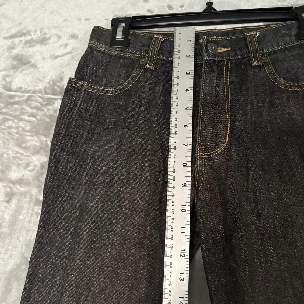 Old Navy Bootcut Jeans Kids 16 Regular Dark Wash Adjust-to-Fit Classic Denim
